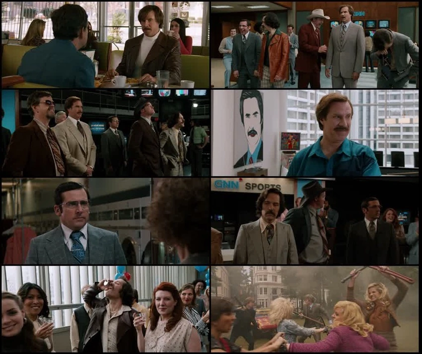 Download Anchorman 2: The Legend Continues (2013) Hindi-English Blu-Ray 480p 720p 1080p