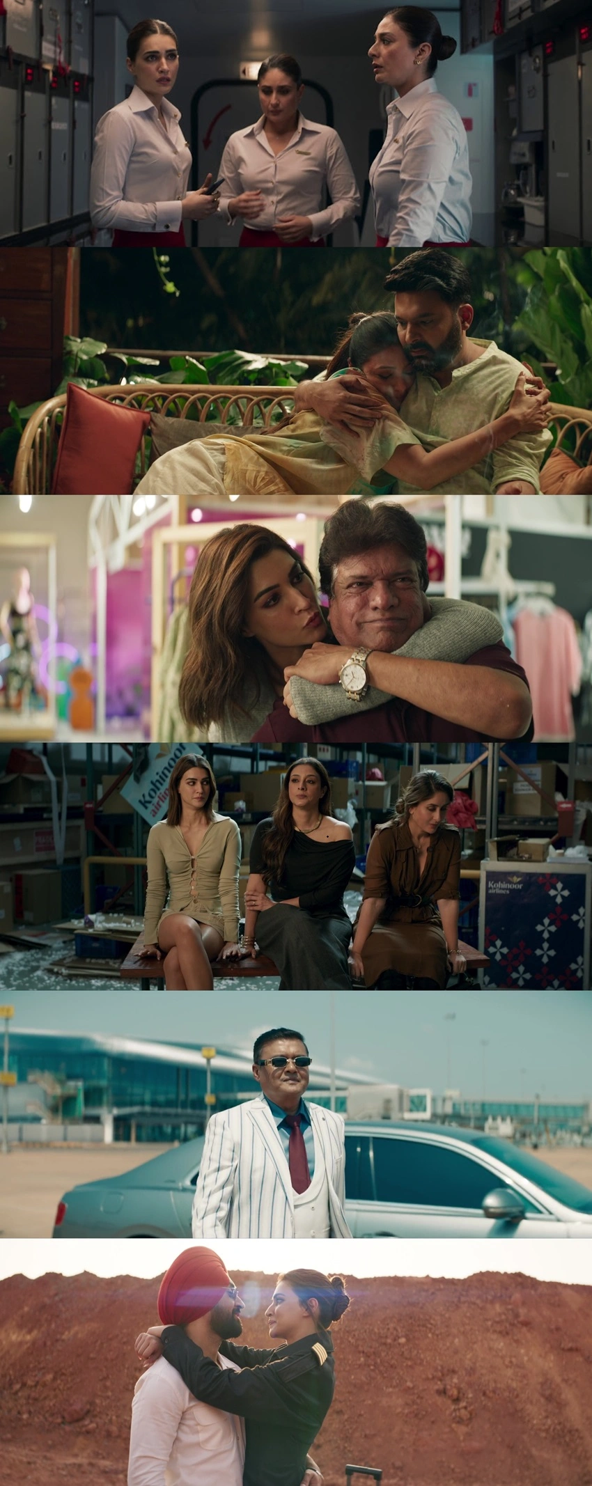 Download Crew (2024) Hindi DD5.1 WEB-DL - Netflix Original 480p 720p 1080p