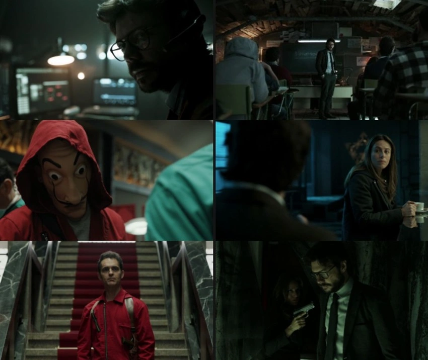 Download Money Heist (2017) Season 1 Hindi-English WEB-DL Dual Audio NetFlix Original Web Series 480p 720p 1080p
