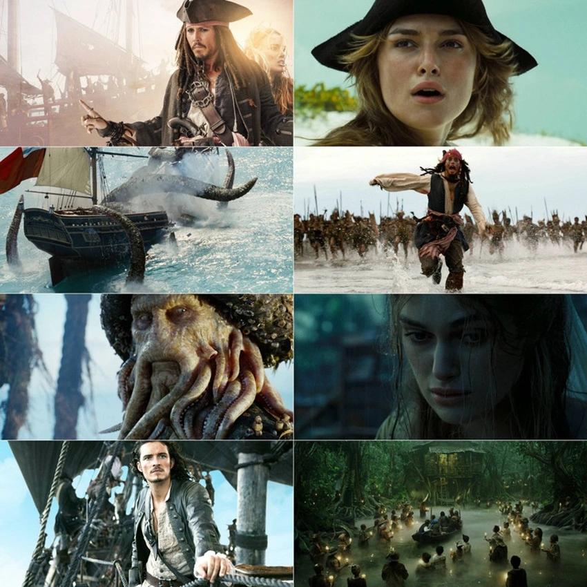 Download Pirates of the Caribbean: Dead Man's Chest (2006) Hindi & English BluRay 480p 720p 1080p