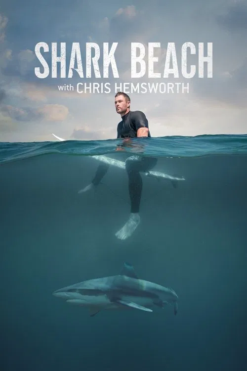 Download Shark Beach with Chris Hemsworth (2021) Dual Audio {Hindi-English} 720p [250MB] HEVC HDRip